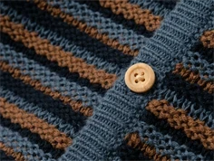 Name It bering sea stribet strik cardigan